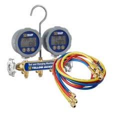 Yellow Jacket 46062 Series 41 Digital Manifold with Compact Valve Hoses