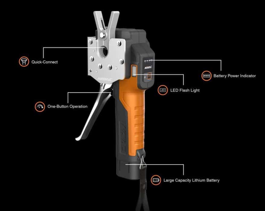 The new and improved NAVAC Cordless Flaring Tool 