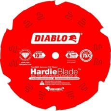 Diablo D1006DH 10 in. x 6 Tooth Fiber Cement Blade