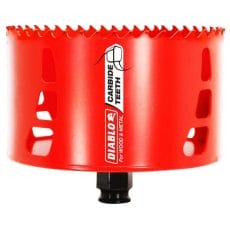 Diablo Dhs4500ct Carbide Tipped Wood And Metal Holesaw Front View Jpg
