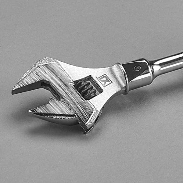 Yellow Jacket 60625 Adjustable Wrench Head Front View Jpg