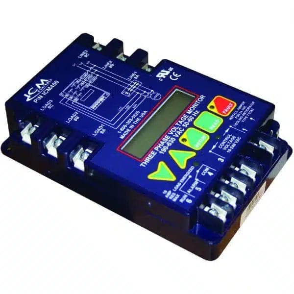 ICM450 3Phase Monitor with 25Fault Memory